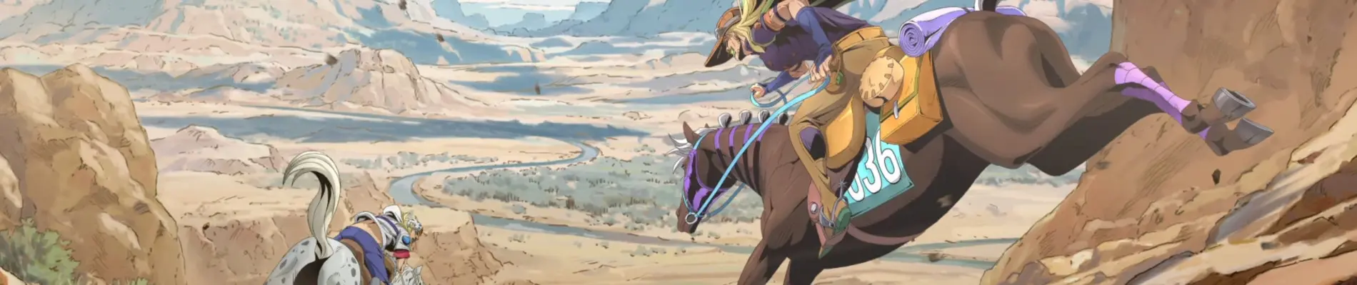 Banner for STEEL BALL RUN JoJo's Bizarre Adventure 1st STAGE