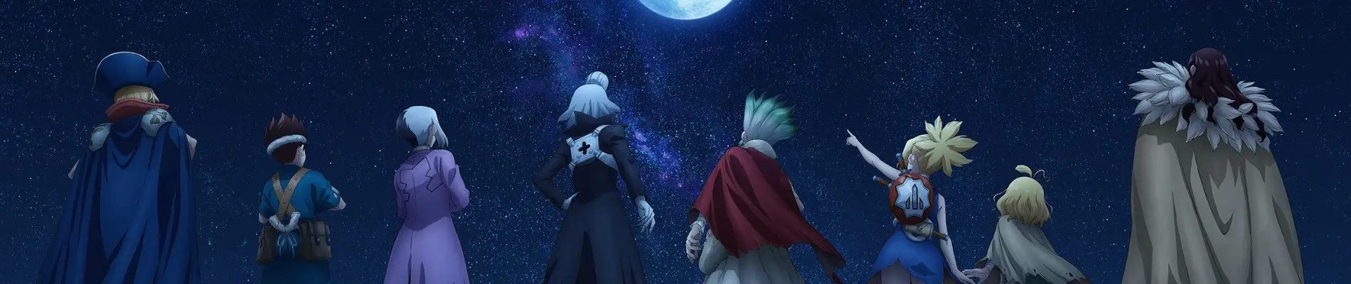 Banner for Dr. STONE SCIENCE FUTURE Cour 3